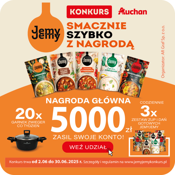 Jemyjemy Konkurs Auchan